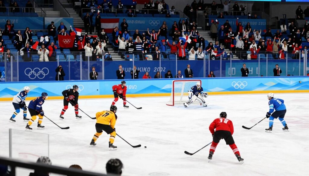 winter olympics hockey event